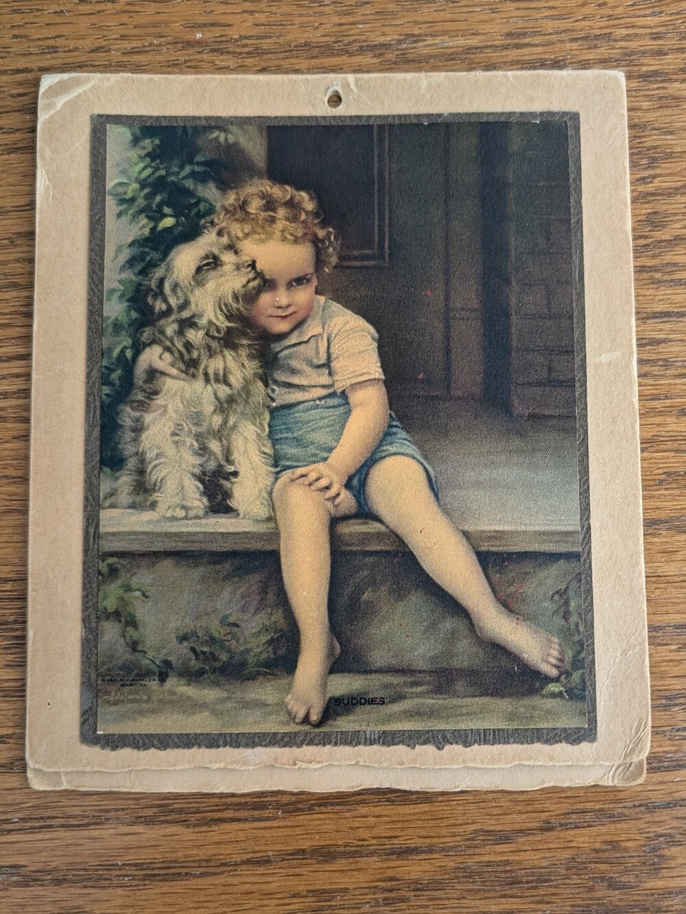 Vintage Lang's Bakery, Inc. Calendar Safety First 1935